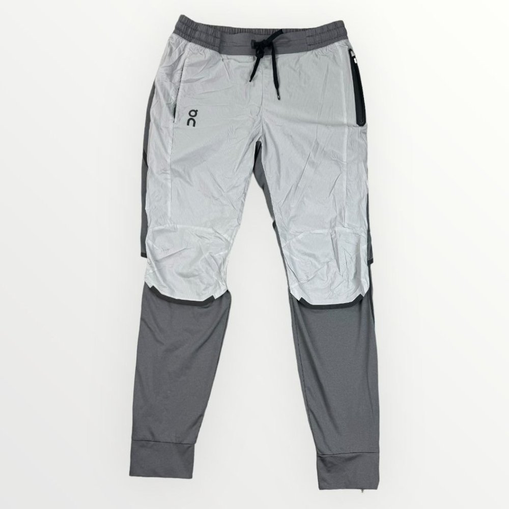 Run on Clouds Running Pants Mens Stretch Lightweight Active Grey Track Pant M